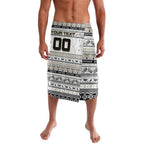 Personalized Magpies Rugby Xmas Lavalava Australia AFL Mascot