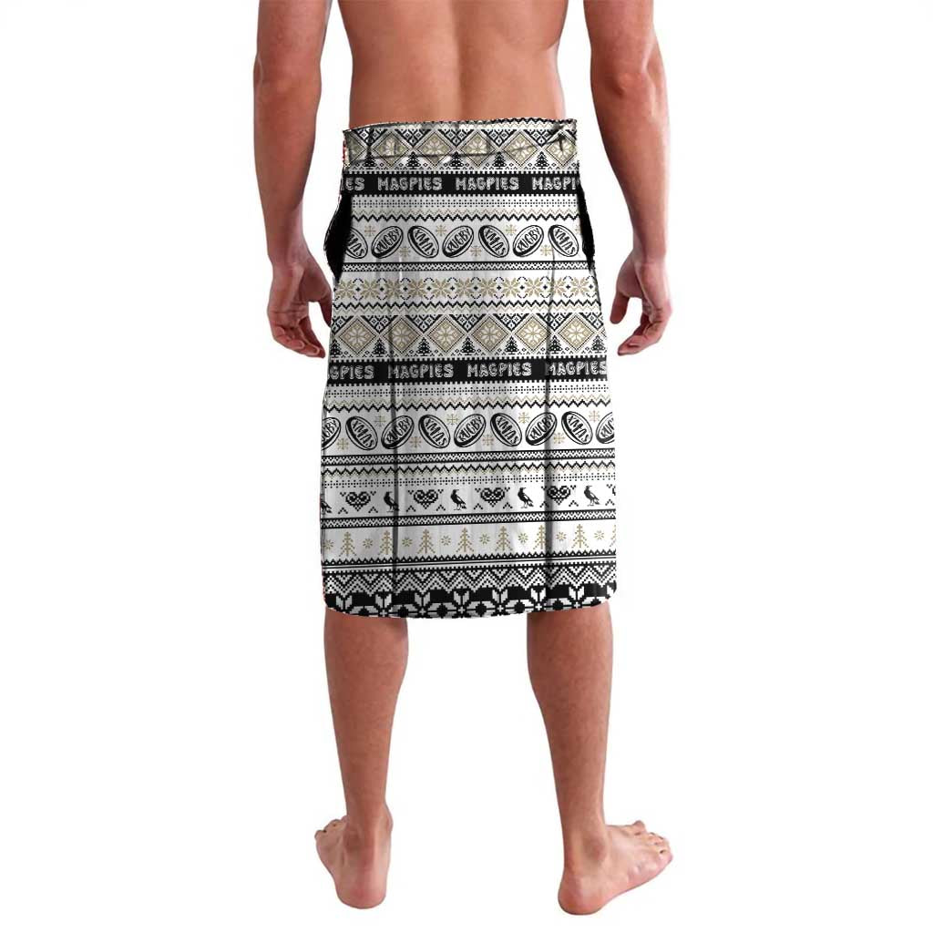 Personalized Magpies Rugby Xmas Lavalava Australia AFL Mascot