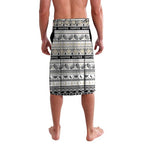 Personalized Magpies Rugby Xmas Lavalava Australia AFL Mascot