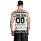 Personalized Magpies Rugby Xmas Men Tank Top Australia AFL Mascot