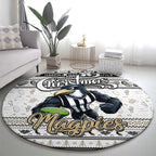 Magpies Football Xmas Round Carpet Australia AFL Mascot