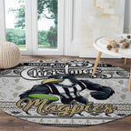 Magpies Football Xmas Round Carpet Australia AFL Mascot