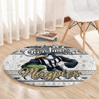 Magpies Football Xmas Round Carpet Australia AFL Mascot