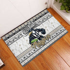 Magpies Football Xmas Rubber Doormat Australia AFL Mascot