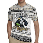 Personalized Magpies Rugby Xmas Rugby Jersey Australia AFL Mascot