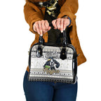 Magpies Football Xmas Shoulder Handbag Australia AFL Mascot