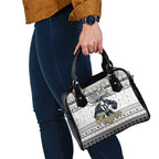 Magpies Football Xmas Shoulder Handbag Australia AFL Mascot