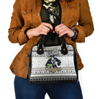Magpies Football Xmas Shoulder Handbag Australia AFL Mascot