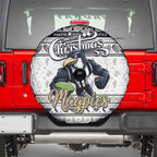 Magpies Football Xmas Spare Tire Cover Australia AFL Mascot