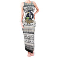 Personalized Magpies Rugby Xmas Tank Maxi Dress Australia AFL Mascot