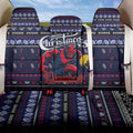 Demons Football Xmas Back Car Seat Cover Australia AFL Mascot