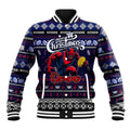 Personalized Demons Rugby Xmas Baseball Jacket Australia AFL Mascot