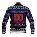 Personalized Demons Rugby Xmas Baseball Jacket Australia AFL Mascot