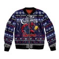 Personalized Demons Rugby Xmas Bomber Jacket Australia AFL Mascot