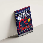 Demons Football Xmas Canvas Wall Art Australia AFL Mascot
