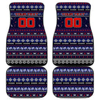 Demons Football Xmas Car Mats Australia AFL Mascot