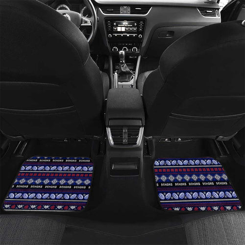 Demons Football Xmas Car Mats Australia AFL Mascot