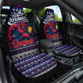 Demons Football Xmas Car Seat Cover Australia AFL Mascot