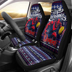 Demons Football Xmas Car Seat Cover Australia AFL Mascot