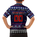 Personalized Demons Rugby Xmas Hawaiian Shirt Australia AFL Mascot