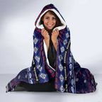 Demons Football Xmas Hooded Blanket Australia AFL Mascot