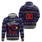 Personalized Demons Rugby Xmas Hoodie Australia AFL Mascot