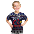 Personalized Demons Rugby Xmas Kid T Shirt Australia AFL Mascot