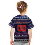 Personalized Demons Rugby Xmas Kid T Shirt Australia AFL Mascot
