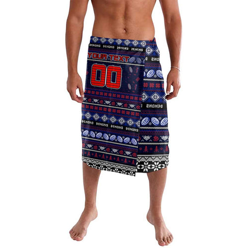 Personalized Demons Rugby Xmas Lavalava Australia AFL Mascot