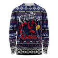 Personalized Demons Rugby Xmas Long Sleeve Shirt Australia AFL Mascot