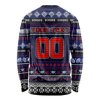 Personalized Demons Rugby Xmas Long Sleeve Shirt Australia AFL Mascot