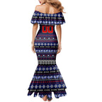 Personalized Demons Rugby Xmas Mermaid Dress Australia AFL Mascot