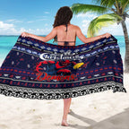 Demons Football Xmas Sarong Australia AFL Mascot