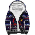 Personalized Demons Rugby Xmas Sherpa Hoodie Australia AFL Mascot