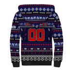 Personalized Demons Rugby Xmas Sherpa Hoodie Australia AFL Mascot