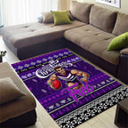 Freo Football Xmas Area Rug Australia AFL Mascot
