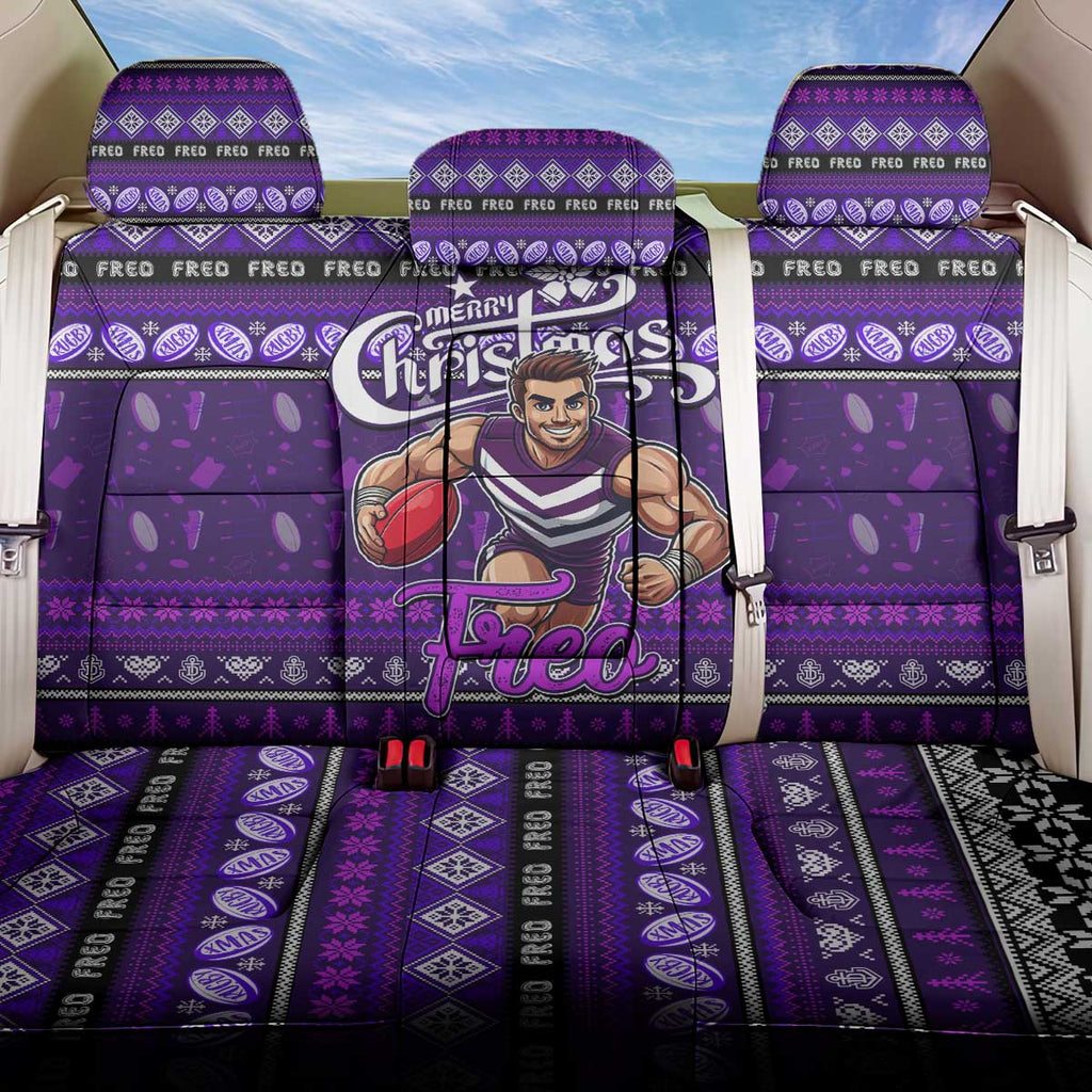 Freo Football Xmas Back Car Seat Cover Australia AFL Mascot