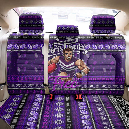 Freo Football Xmas Back Car Seat Cover Australia AFL Mascot