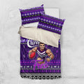 Freo Football Xmas Bedding Set Australia AFL Mascot