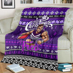 Freo Football Xmas Blanket Australia AFL Mascot