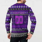 Personalized Freo Rugby Xmas Button Sweatshirt Australia AFL Mascot