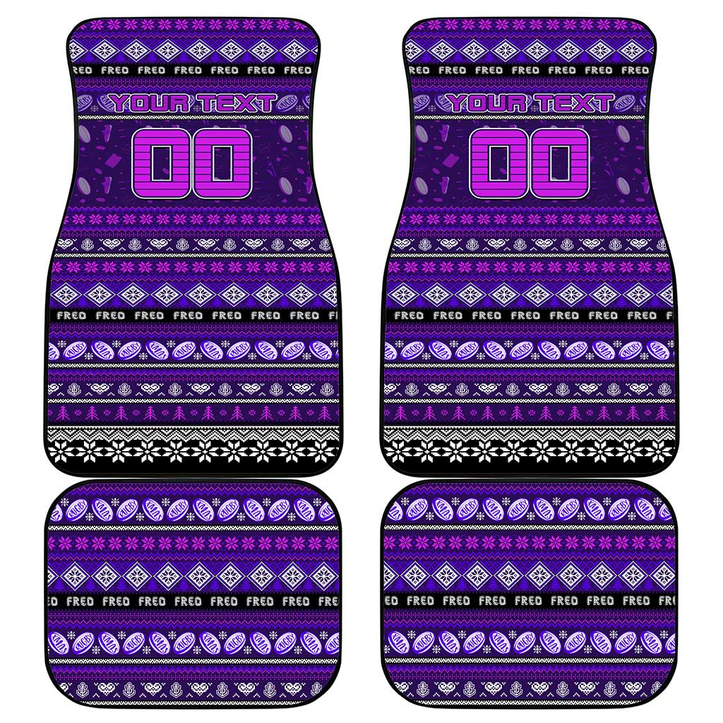 Freo Football Xmas Car Mats Australia AFL Mascot