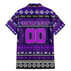 Personalized Freo Rugby Xmas Family Matching Mermaid Dress and Hawaiian Shirt Australia AFL Mascot