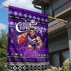 Freo Football Xmas Garden Flag Australia AFL Mascot