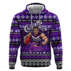 Personalized Freo Rugby Xmas Hoodie Australia AFL Mascot