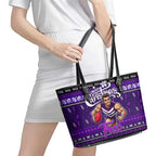 Freo Football Xmas Leather Tote Bag Australia AFL Mascot