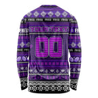Personalized Freo Rugby Xmas Long Sleeve Shirt Australia AFL Mascot