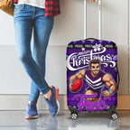 Freo Football Xmas Luggage Cover Australia AFL Mascot