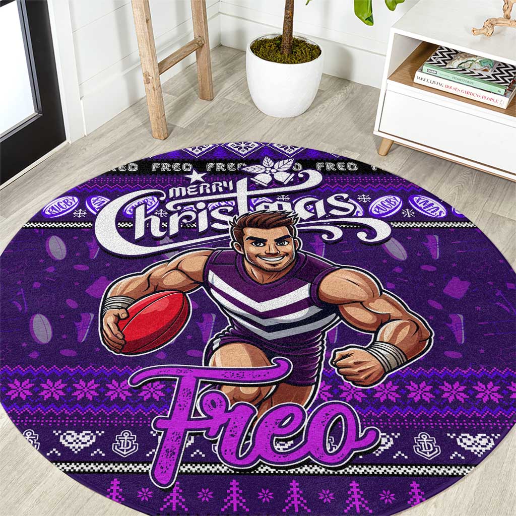 Freo Football Xmas Round Carpet Australia AFL Mascot