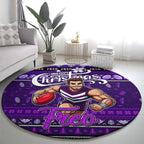 Freo Football Xmas Round Carpet Australia AFL Mascot